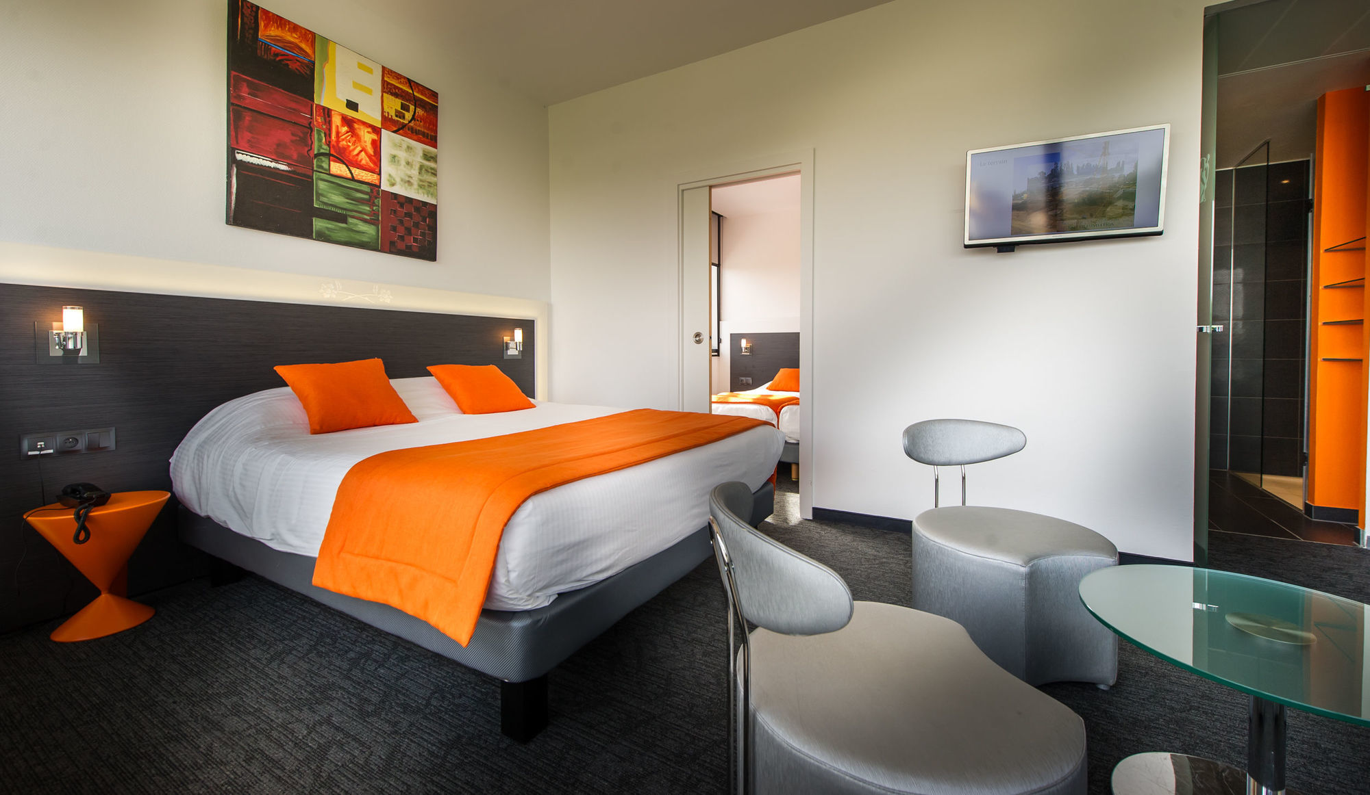 Hotel Restaurant Athena Spa Strasbourg Room photo
